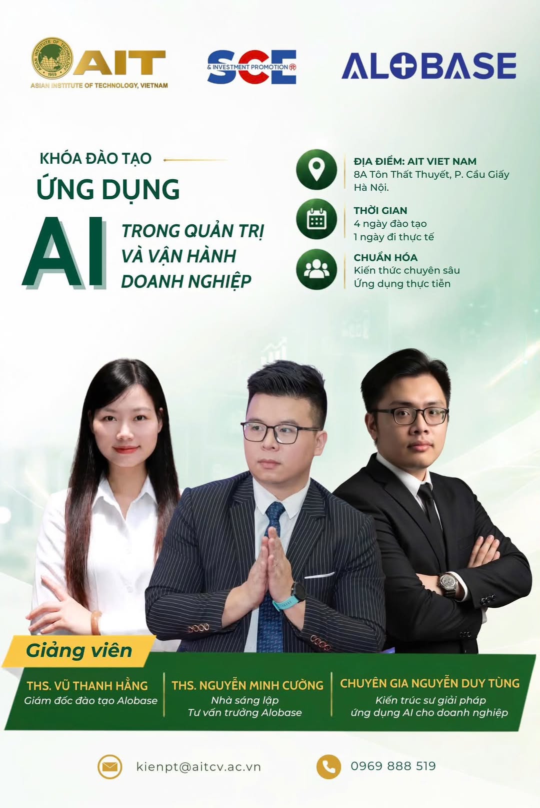 Ứng dụng AI trong quản trị và vận hành doanh nghiệp