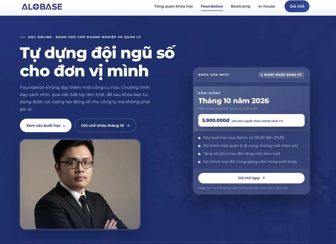 Hình ảnh website ALOBASE mới 3